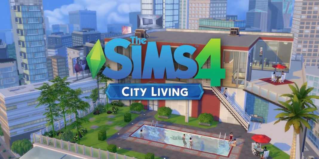 sims 4 city living logo