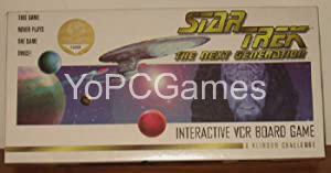 Star Trek: The Next Generation: Interactive VCR Board Game - A Klingon Challenge PC Game