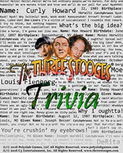 The Three Stooges Trivia Game