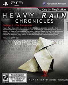 Heavy Rain: Chronicle One - The Taxidermist Game
