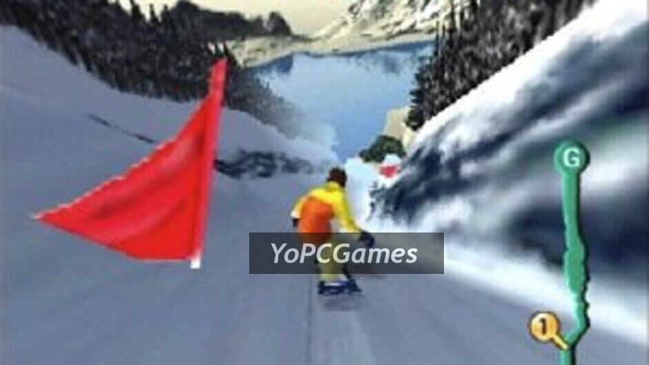1080° snowboarding screenshot 2