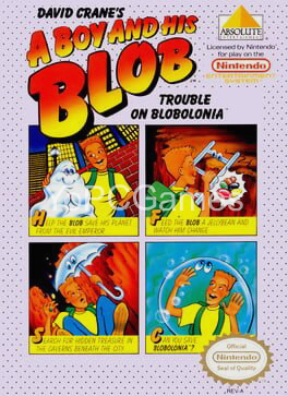 a boy and his blob: trouble on blobolonia poster