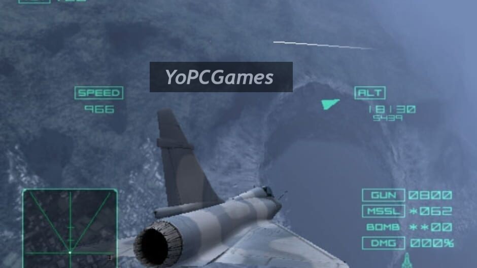 ace combat 04: shattered skies screenshot 1