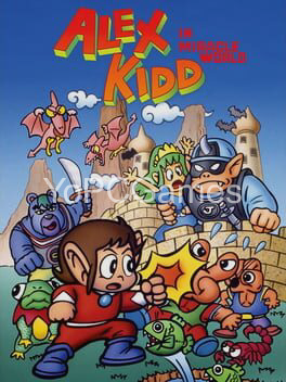alex kidd in miracle world cover