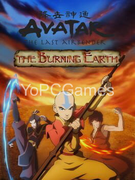 avatar: the last airbender – the burning earth cover