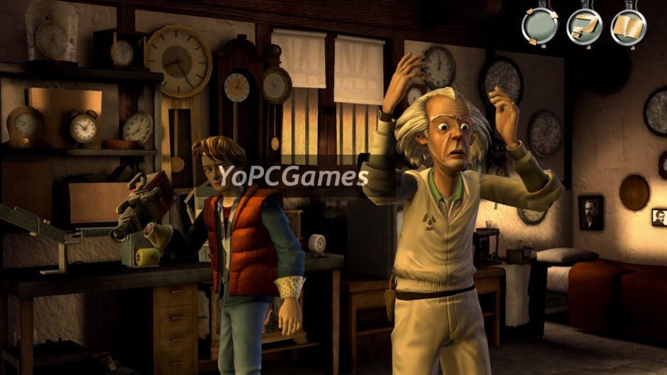 back to the future: the game - 30th anniversary edition screenshot 3