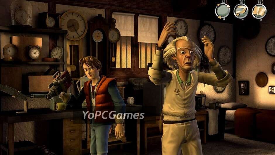 back to the future: the game - episode 4: double visions screenshot 1