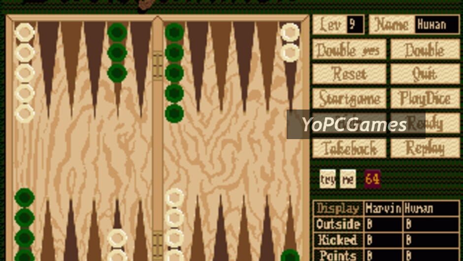 backgammon screenshot 2