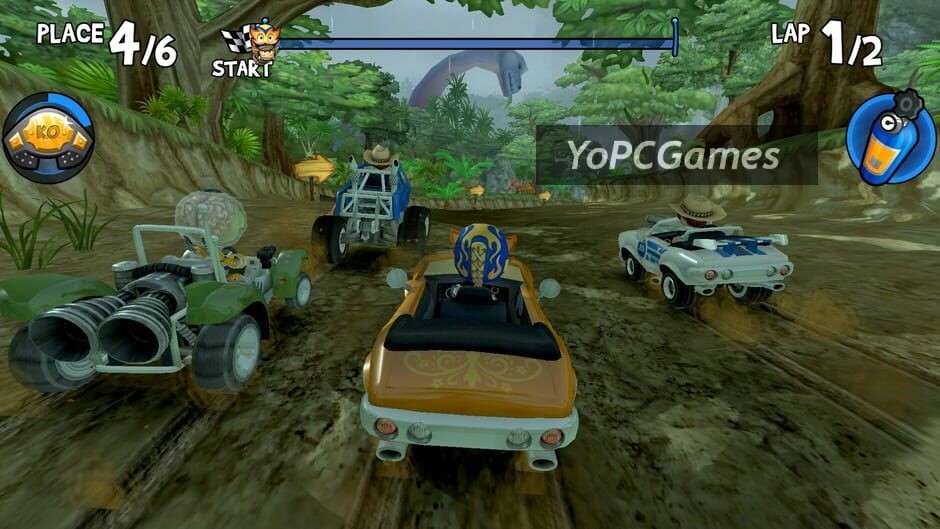 beach buggy racing screenshot 1