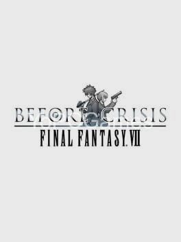 before crisis: final fantasy vii poster