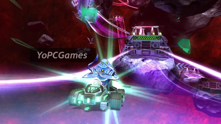 ben 10: galactic racing screenshot 1