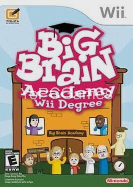 big brain academy: wii degree poster