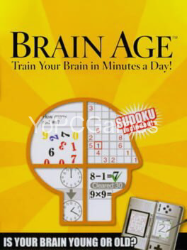 brain age: train your brain in minutes a day! poster