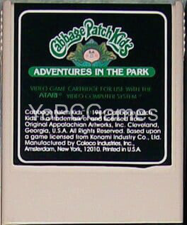 cabbage patch kids: adventures in the park cover