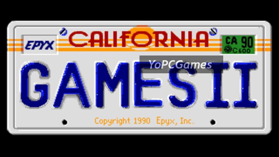 california games ii screenshot 1