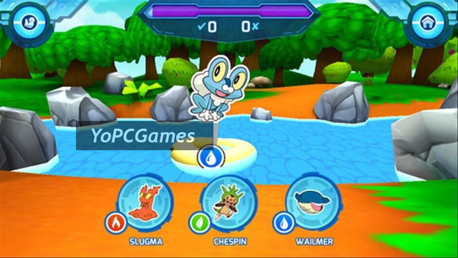 camp pokémon screenshot 2