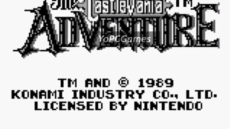 castlevania: the adventure screenshot 4