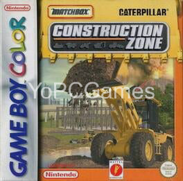 caterpillar construction zone poster