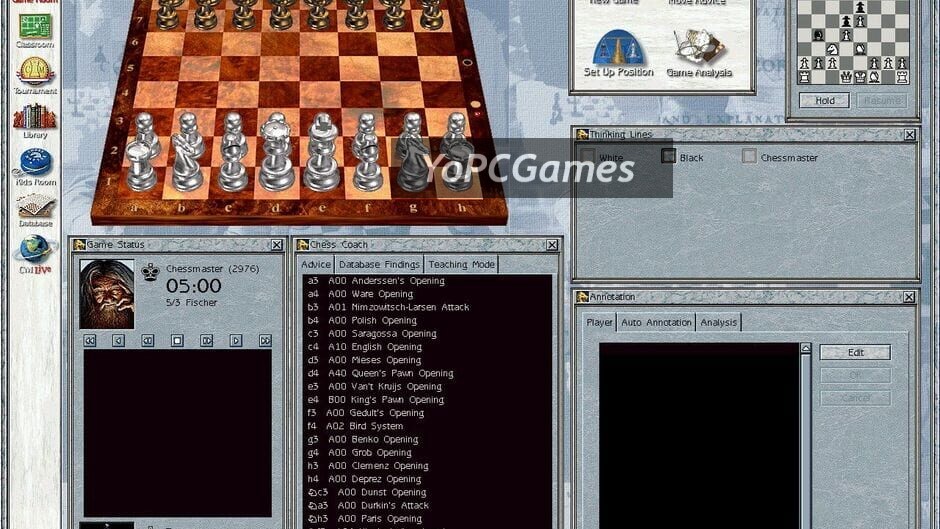 chessmaster 7000 screenshot 2