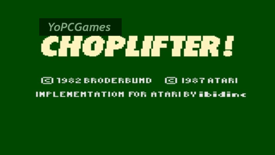 choplifter screenshot 1