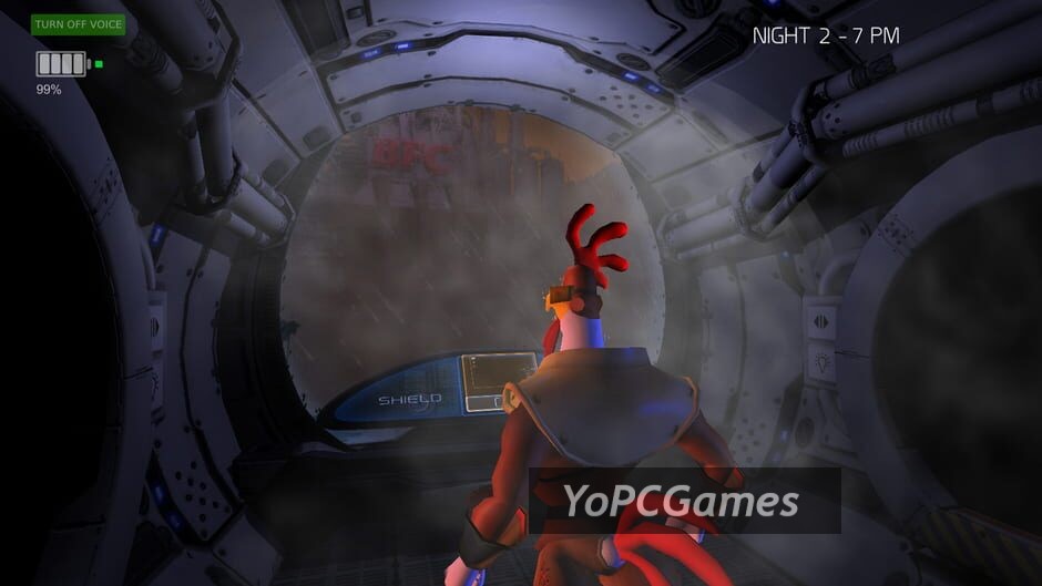 cluck yegger in escape from the planet of the poultroid screenshot 4