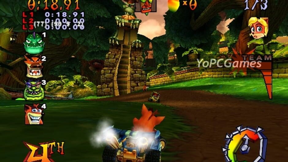 crash nitro kart screenshot 1