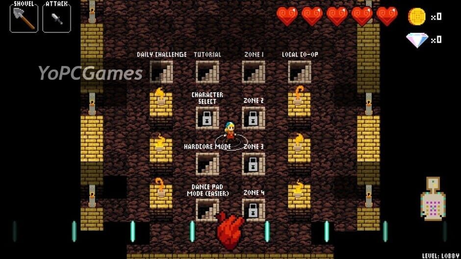 crypt of the necrodancer screenshot 1
