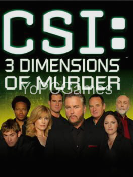 csi: 3 dimensions of murder poster