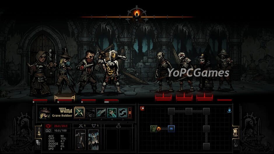darkest dungeon screenshot 1