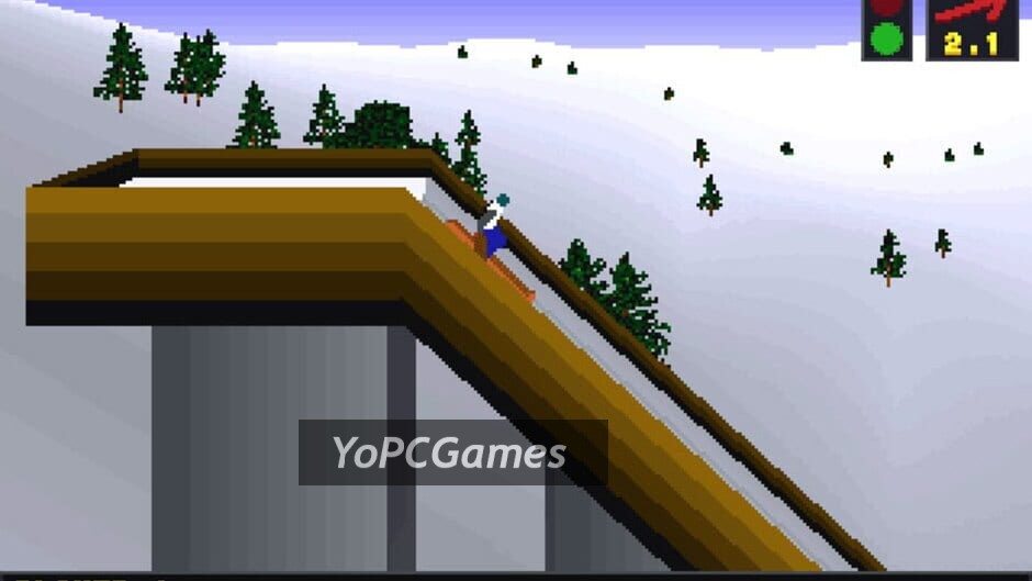 deluxe ski jump 2 screenshot 2