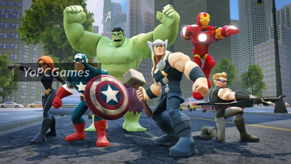 disney infinity: marvel super heroes screenshot 1