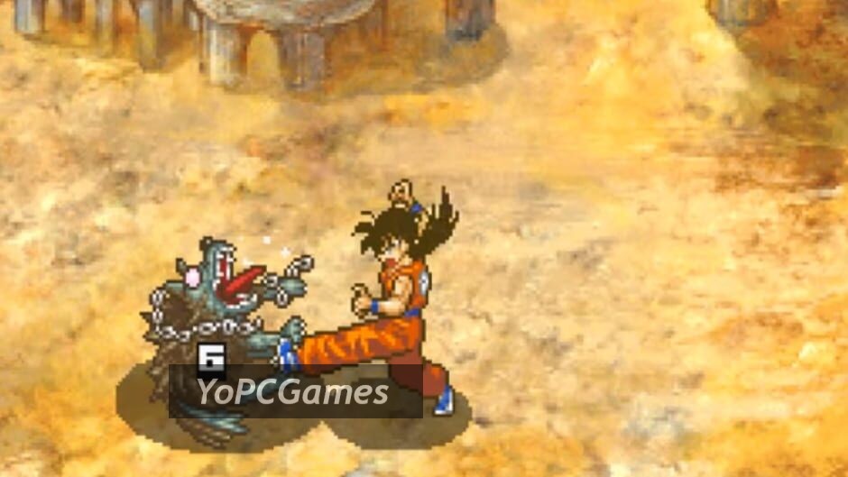 dragon ball z: attack of the saiyans screenshot 2