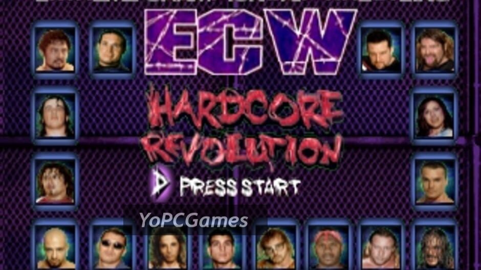 ecw hardcore revolution screenshot 1