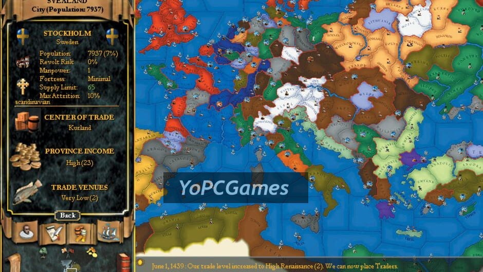 europa universalis ii screenshot 1