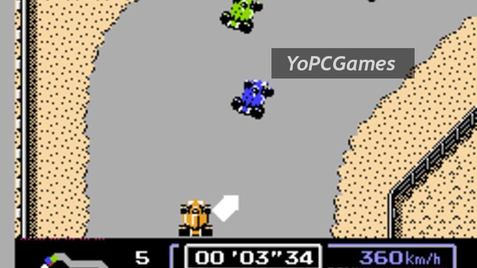 famicom grand prix: f-1 race screenshot 4