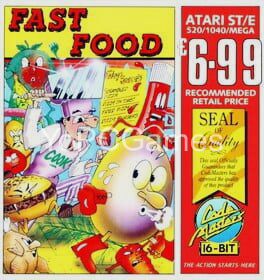 fast food poster