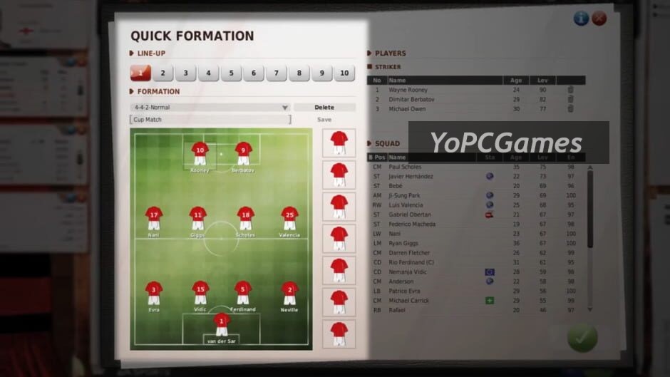 fifa manager 11 screenshot 1