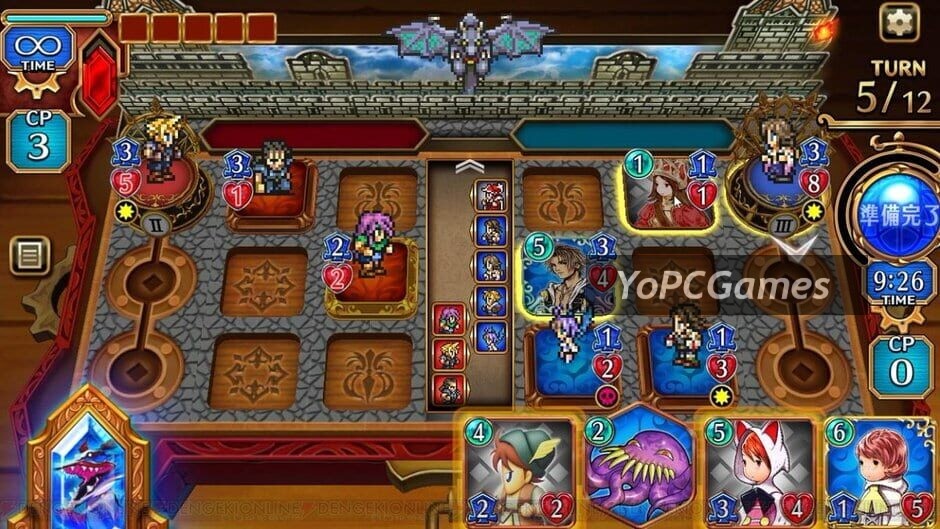 final fantasy digital card game screenshot 2