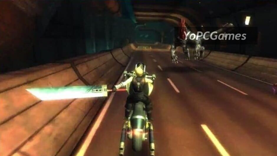final fantasy vii g-bike screenshot 4