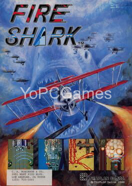 fire shark poster
