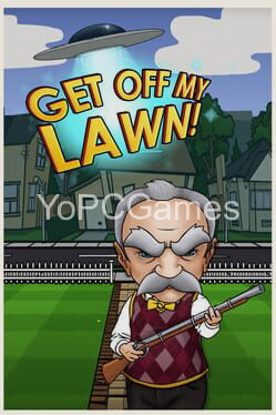 get off my lawn! poster