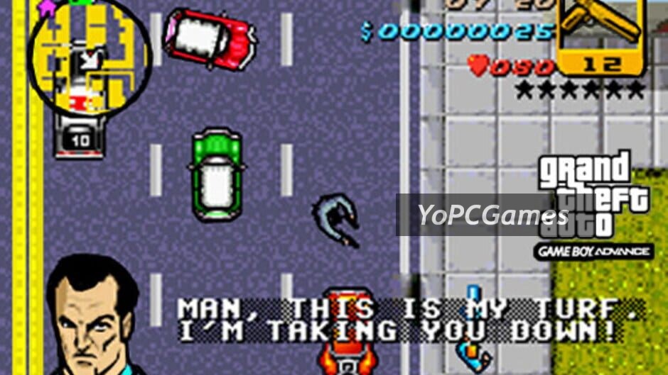 grand theft auto advance screenshot 1