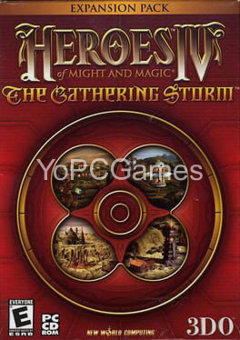 heroes of might and magic iv: the gathering storm poster
