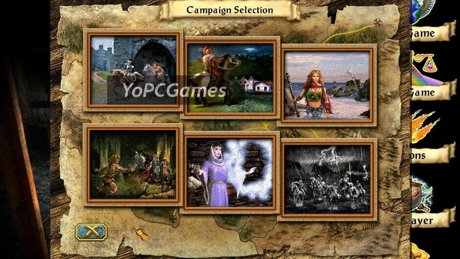 heroes of might and magic iv: the gathering storm screenshot 1