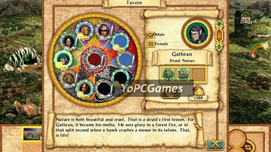 heroes of might and magic iv: winds of war screenshot 1