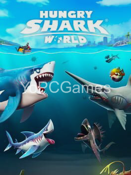 hungry shark world poster