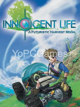 innocent life: a futuristic harvest moon poster