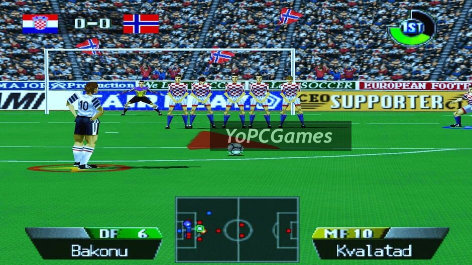 international superstar soccer 64 screenshot 5