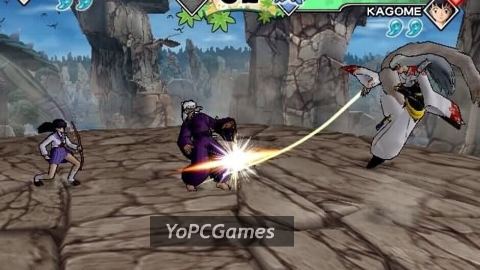 inuyasha: feudal combat screenshot 2