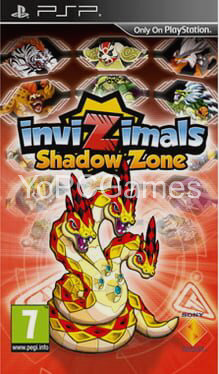 invizimals: shadow zone cover